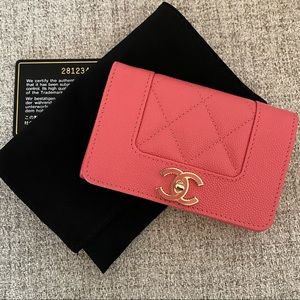 ⛔️SOLD⛔️ Chanel Mademoiselle Flap Cardholder